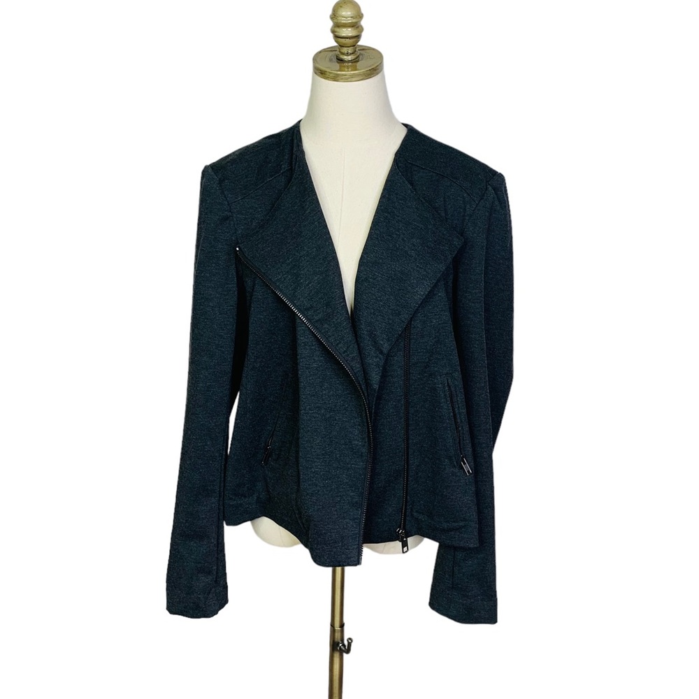 Catherine Malandrino Black Ponte Blazer XXL 3579